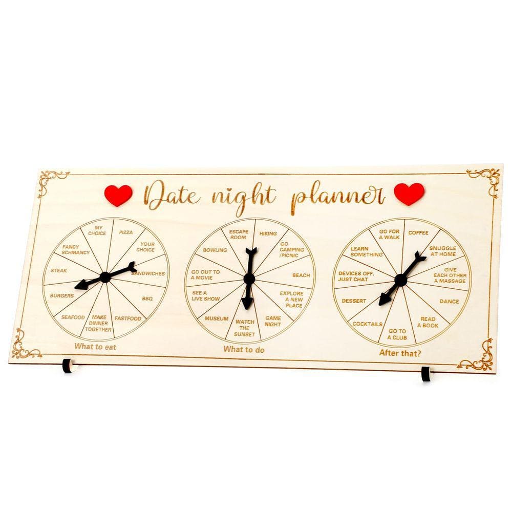 Presente de Dia dos Namorados Date Night Spinner Beeveer para casais