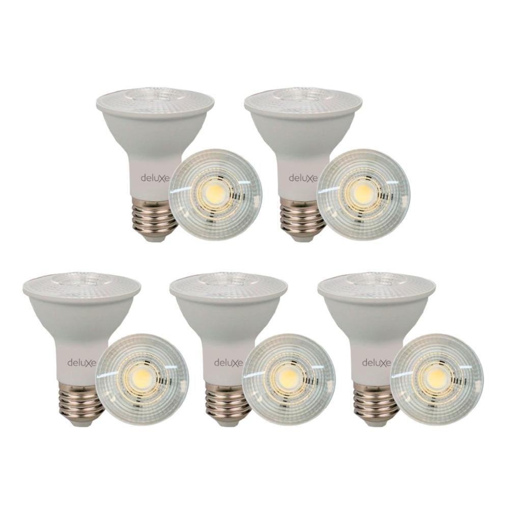 Lâmpada Led Avant Par20 7W 4000K E27 Bivolt 5 Unidades