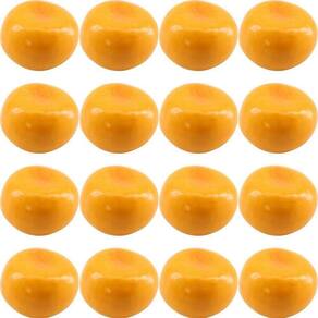 Kit Mini Frutas Artificiais Laranjas 192 Unidades Isopor