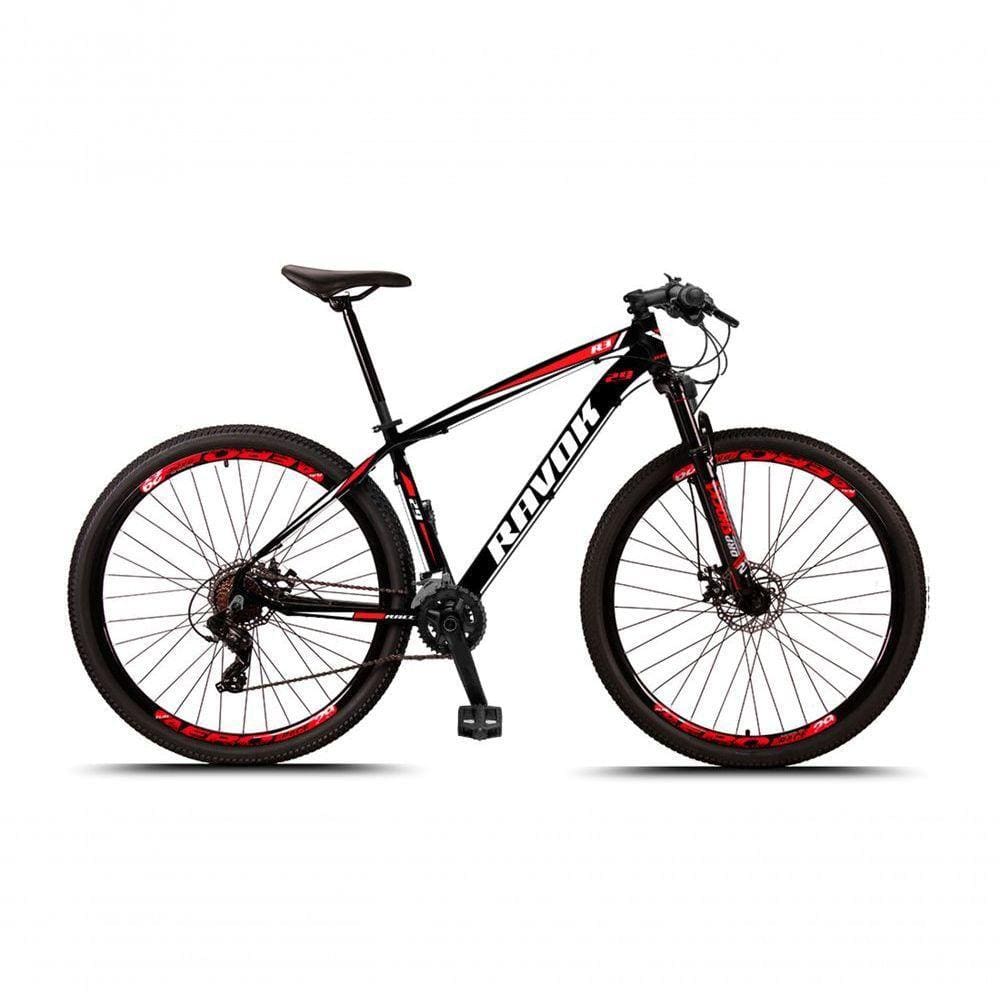 Bicicleta 24 Velocidades Aro 29 Alumínio Freio A Disco Cor:vermelho;tamanho:17"