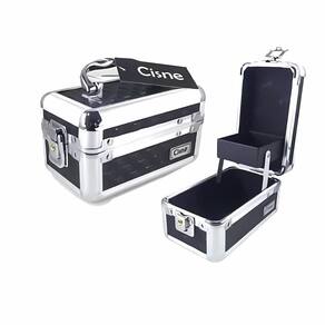 Cisne Mini Maleta Preta Para Maquiagem, Joias E Acessórios Csn-5110