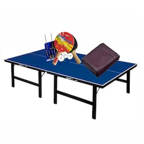 MESA DE PING PONG MDP 15mm 1001 KLOPF + KIT Completa 5030 + Capa Mesa Aberta