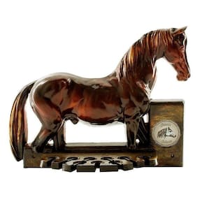 Porta Espeto Cavalo Crioulo Suporte De Parede Churrasco