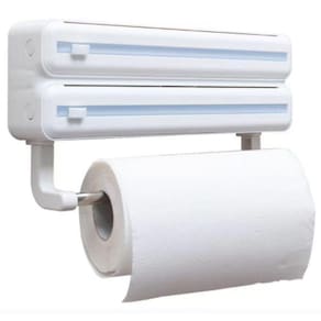 Dispenser Porta Papel Toalha Aluminio 3 Em 1 Novo Design