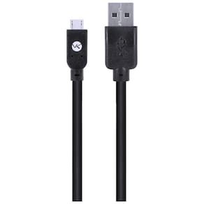 Cabo Usb X Micro Usb B 2.0 5 Pinos 2 Metros Preto - Musb-2