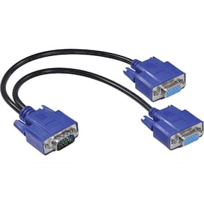 Cabo Y Vga Macho X 2 Vga Femea 15 Pinos Avy-1M/2F