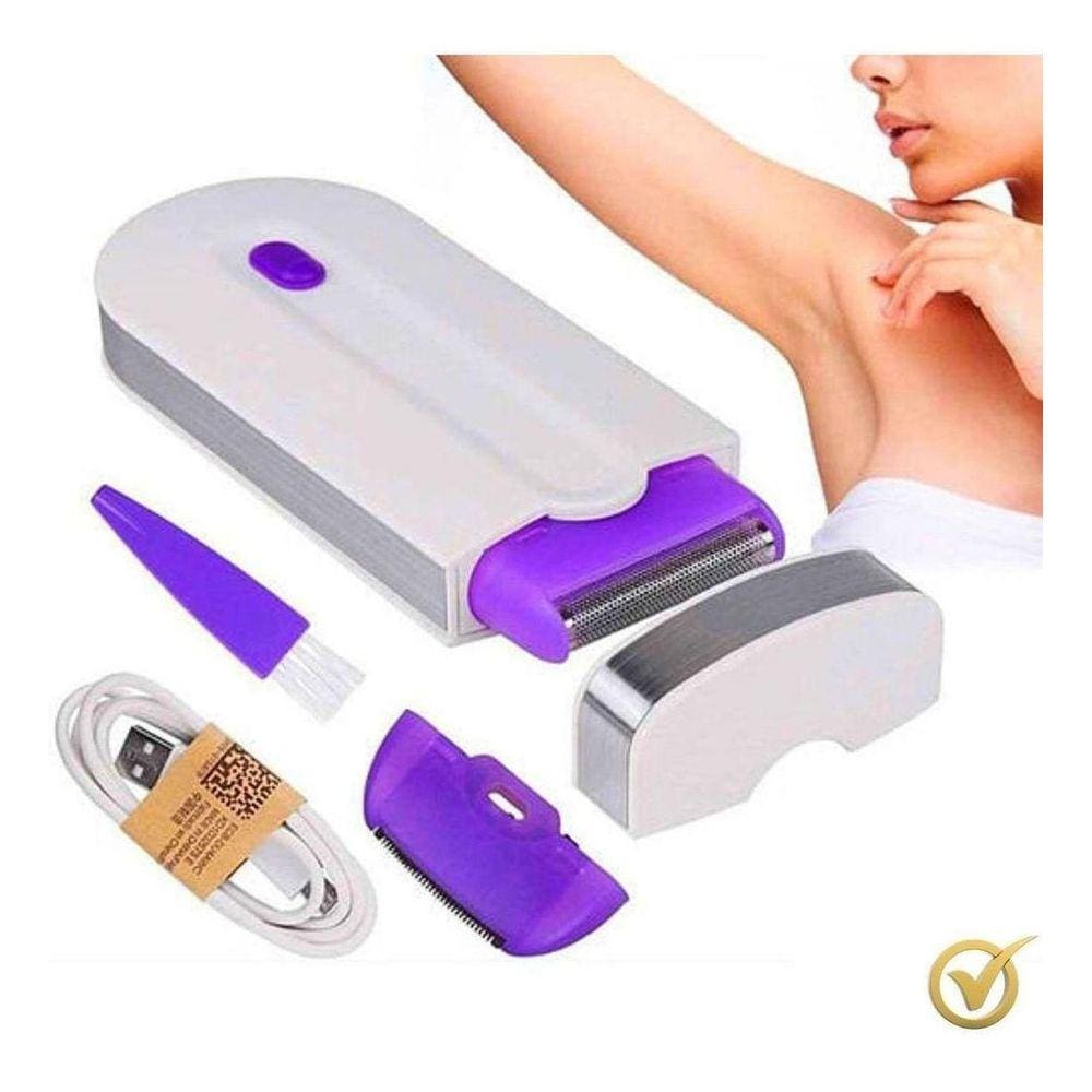 Depilador Eletrico Facial Intimo Maquina De Depilação Pelos