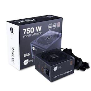 Fonte Atx Rop 750 W  80 Plus Bronze Pfc Ativo