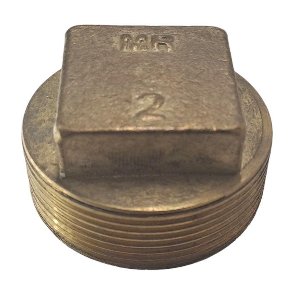 Plug Rosca Macho 2&quot; Amarelo