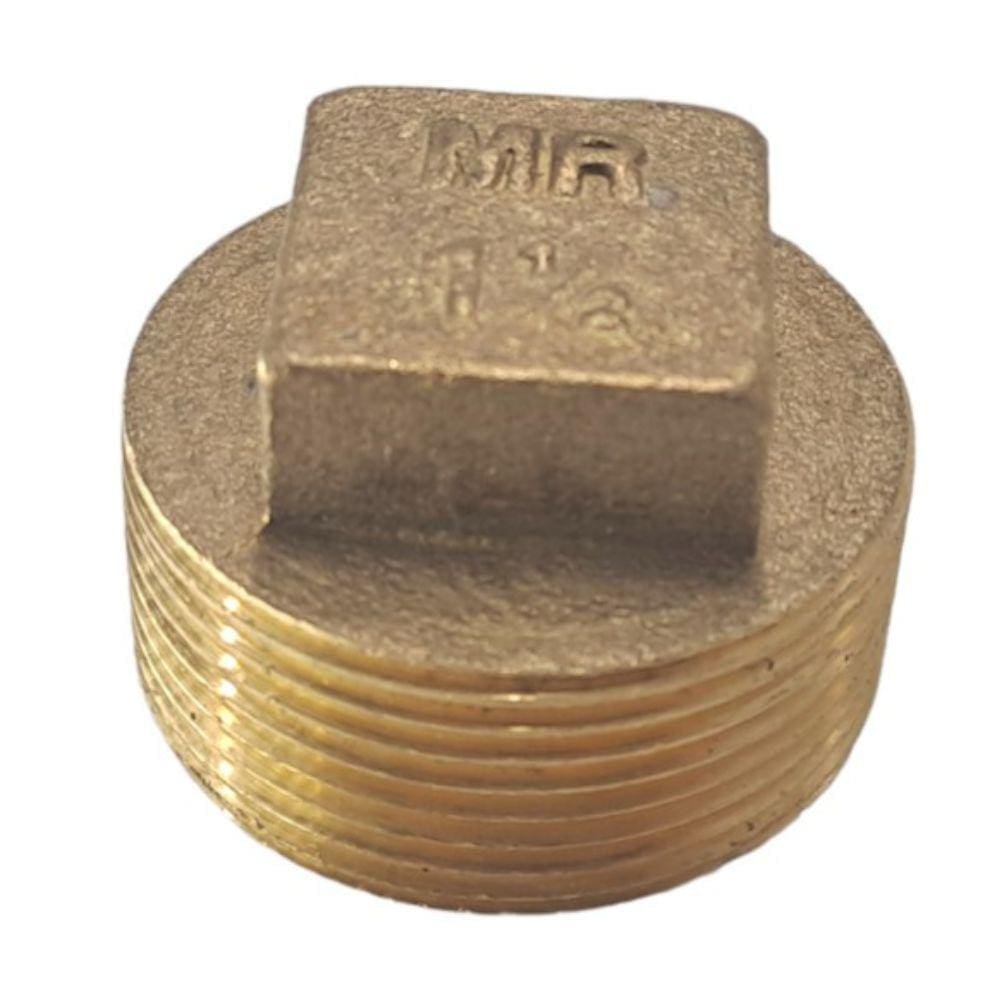 Plug Rosca Macho 1.1/2 Amarelo