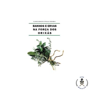 Livro Miniatura - Banho E Ervas Na Força Do Orixá