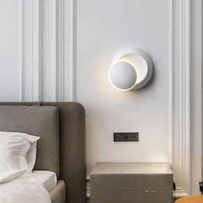 Arandela Giratória Branca 14,5cm Led 5W 3000K Bivolt