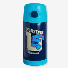 Garrafa Térmica Infantil Click Canudo 300ml Monstros SA - Disney