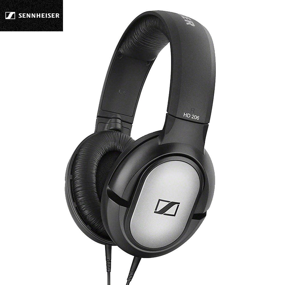 Sennheiser HD206 Over Ear Auriculares Auriculares con cabo