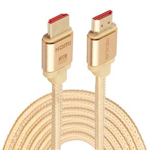 Cabo HDMI 10m versão 2.0 4K em liga de alumínio