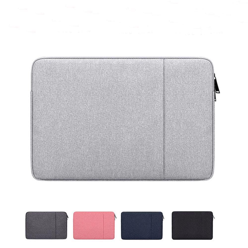 Bolsa para laptop, lona repelente de água de 33 a 39 cm