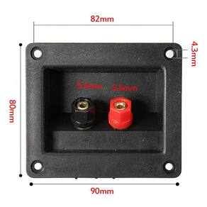 Conector de cabo que conecta a caixa tipo poste 90x78mm