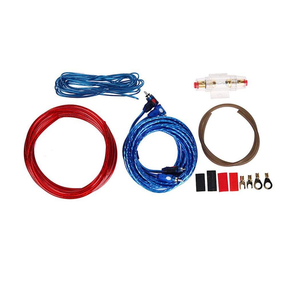 Kit de amplificador: caixa de som conectada de calibre 8 para sistema de áudio automotivo