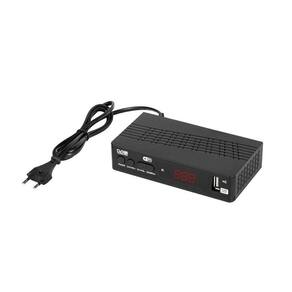 Sintonizador de TV DVB-T2 com suporte terrestre H.265 AV USB Remote C