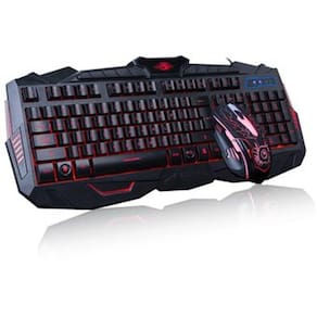 Teclado e mouse Marvo Km400 Illuminated Multimedia Gamer