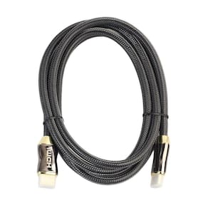 Cabo HDMI 2.0 4K Ultra HD 3D de áudio e vídeo banhado a ouro 1-15m