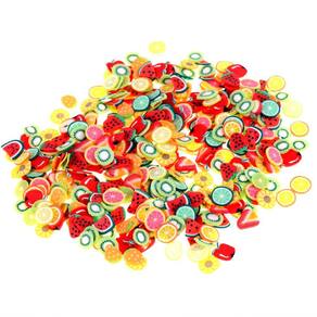 Adesivo de unha 1000PCS fatias de argila de polímero