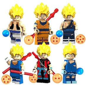 6pcs figura brinquedos crianças brinquedo bonito anime boneca modelo (um tamanho)