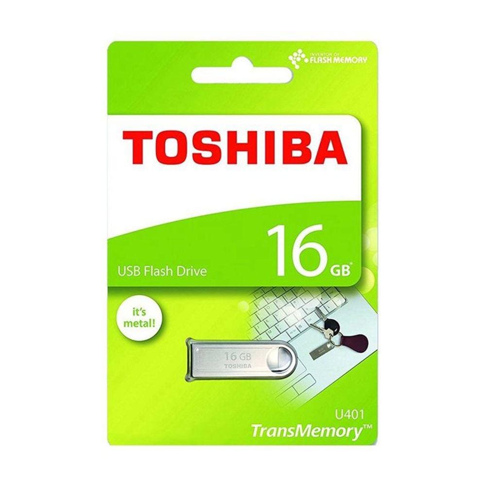 Unidade flash Toshiba TransMemory U401 16GB Metal USB 2.0