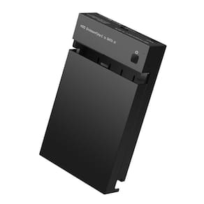 USB-C para SATA HDD Gabinete 3,5 polegadas USB3.1 Multifuncional Ha