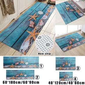 Tapete de banho de flanela macia antiderrapante 40x60cm/40x120cm/60x90cm/60x1