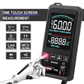 Multímetro Digital Touch DC/AC Professional True RMS Analógico