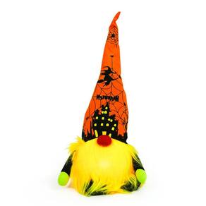 Enfeites de boneca sentada de Halloween Bat Ghost Faceless Dwarf