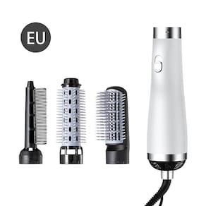 Escova de ar quente para secar e alisar o cabelo