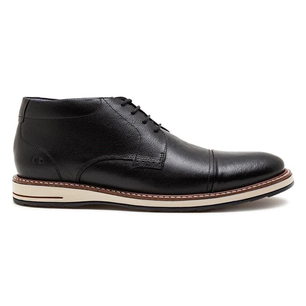 Bota Social De Couro Democrata Masculina Metropolitan Oliver 273201