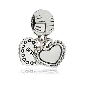 925 Sterling Silver Bead Charm Pingente Colar Joias Presente