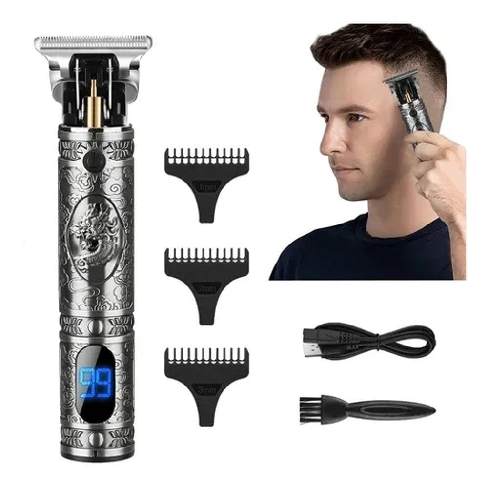 Aparador de cabelo com LCD - sem fio