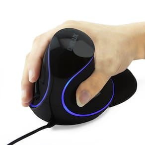 Delux M618 Plus Ergonomic Vertical Mouse Gamer Wired 6d Usb