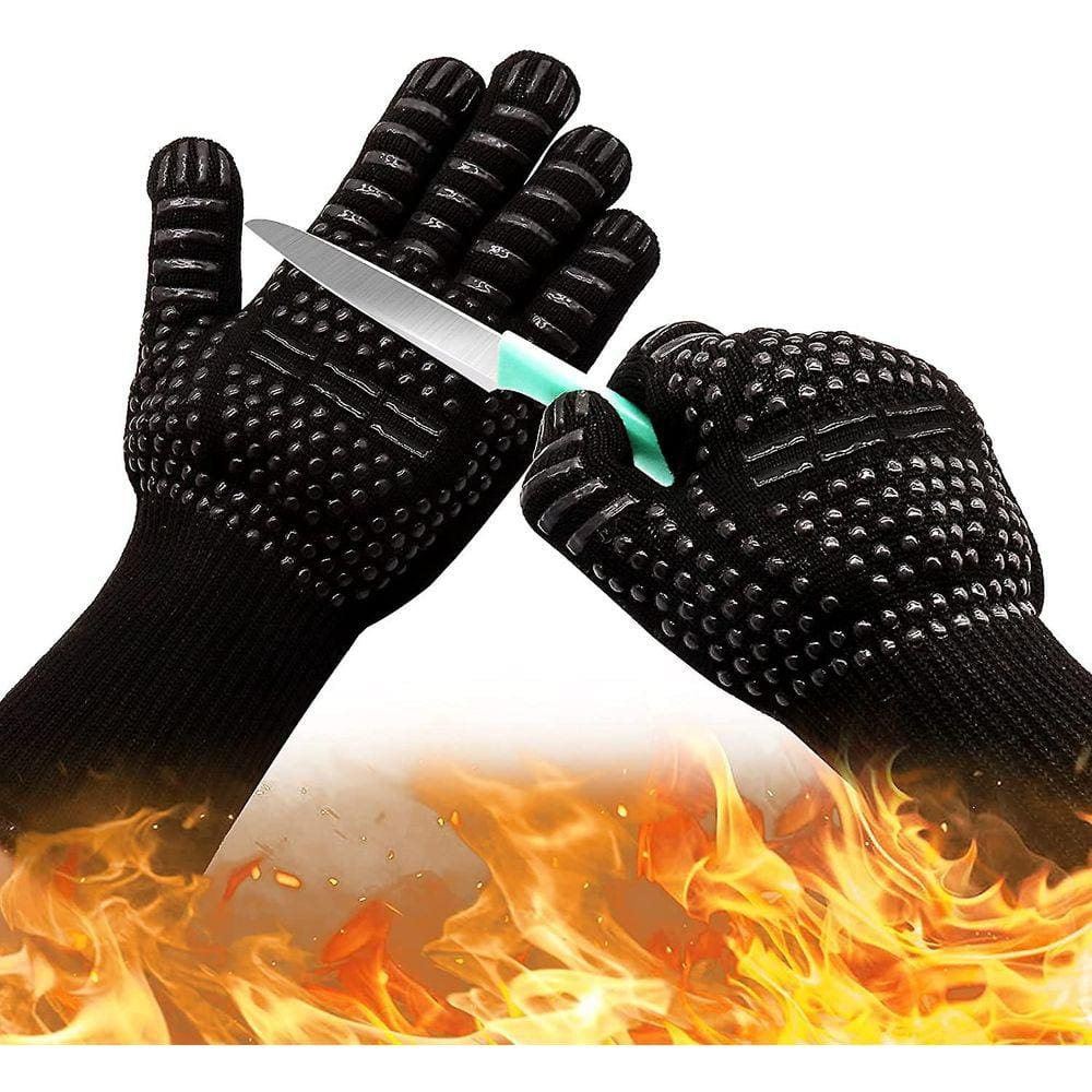 Luvas 932F Luvas Resistentes ao Calor, Corte Resistente XL Tamanho Gri