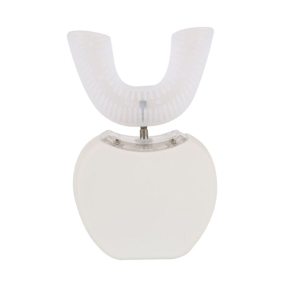 360° Sonic Silicone Escova de dentes elétrica branca