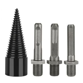 Conjunto de brocas para cortar lenha, 4 peças de haste hexagonal para madeira