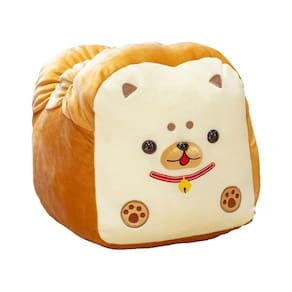 38cm Passeio de Pão Algodão Algodão Pão Almoço Almofada Lancheira -
