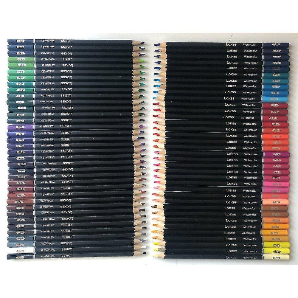 72pcs Crayon água solúvel Crayon Painting Suprimentos (Um tamanho