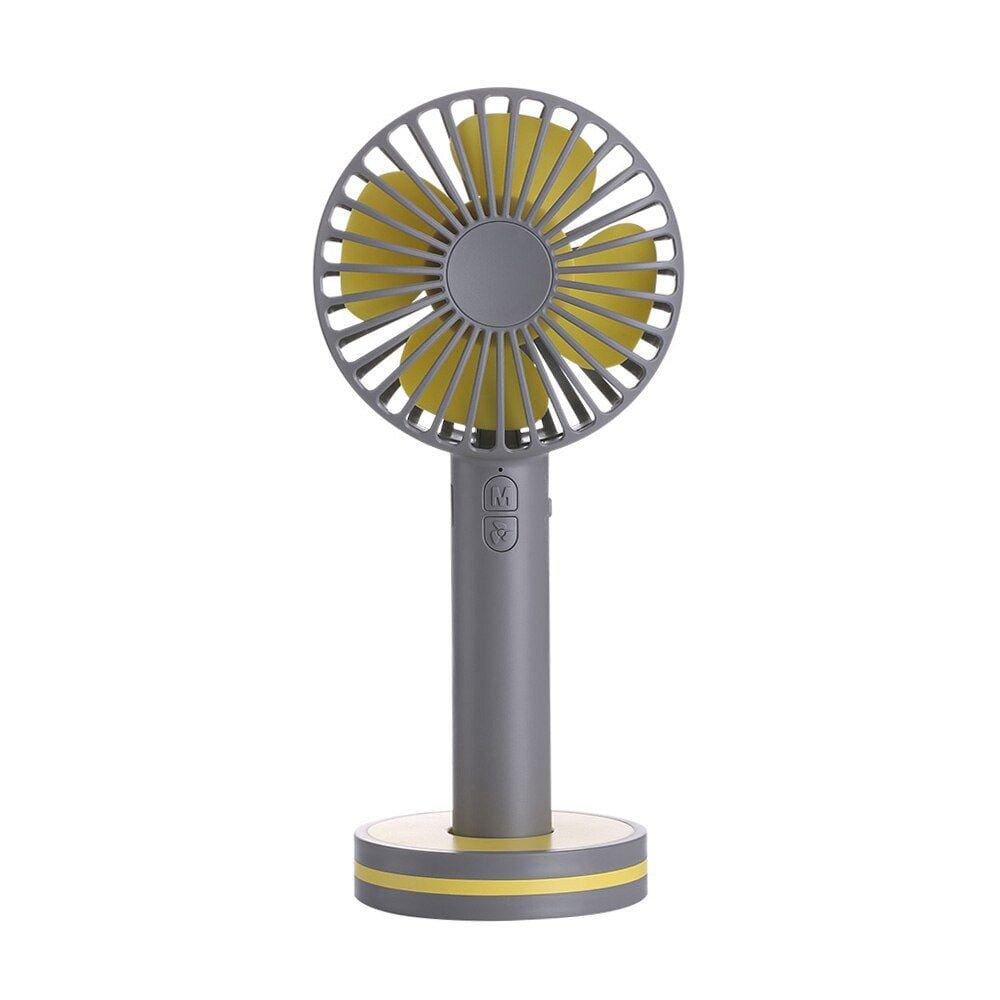 USB recarregável 2-Mode Desktop Portable Fan com di LUN