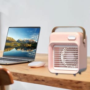150ml ventilador portátil Air Cooler Umidificador Mute Mist 3 Speed F