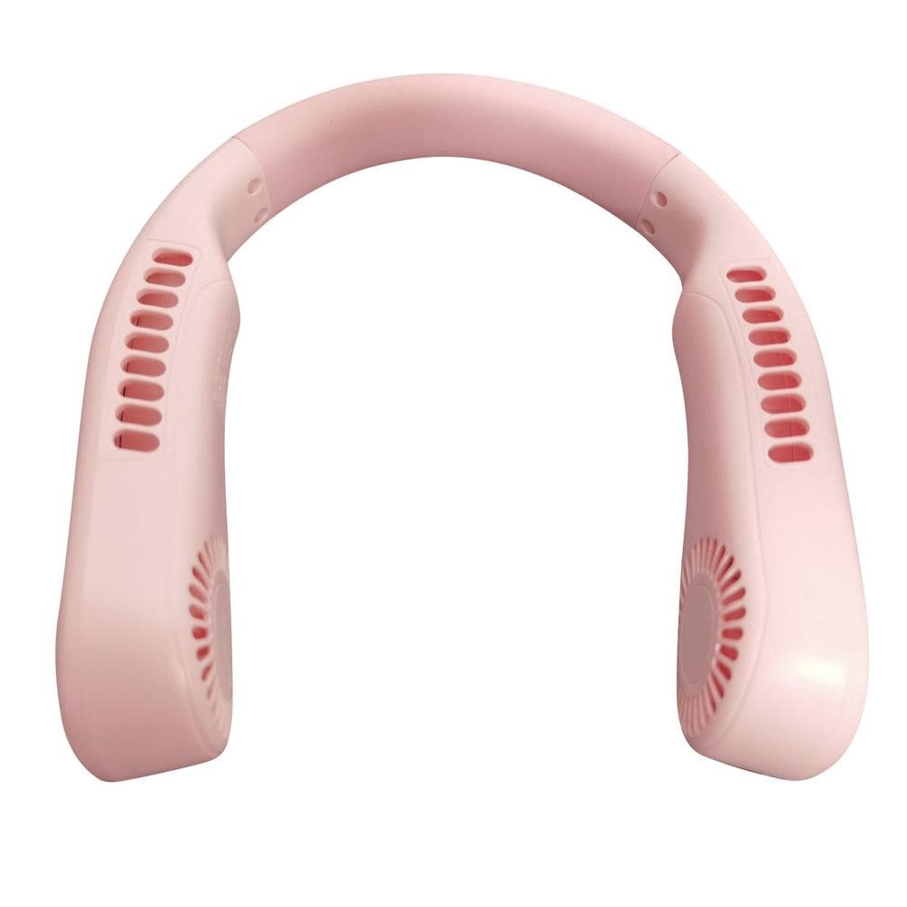 Ventilador portátil Mini Pescoço USB Fan USB recarregável Leafless Han