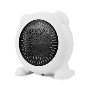 Desktop Estudante Portátil Ventilador de Ar Quente de Baixo Consumo de Energia