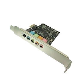 Placa de som PCI-E Placa de áudio estéreo 5.1 CMI8738