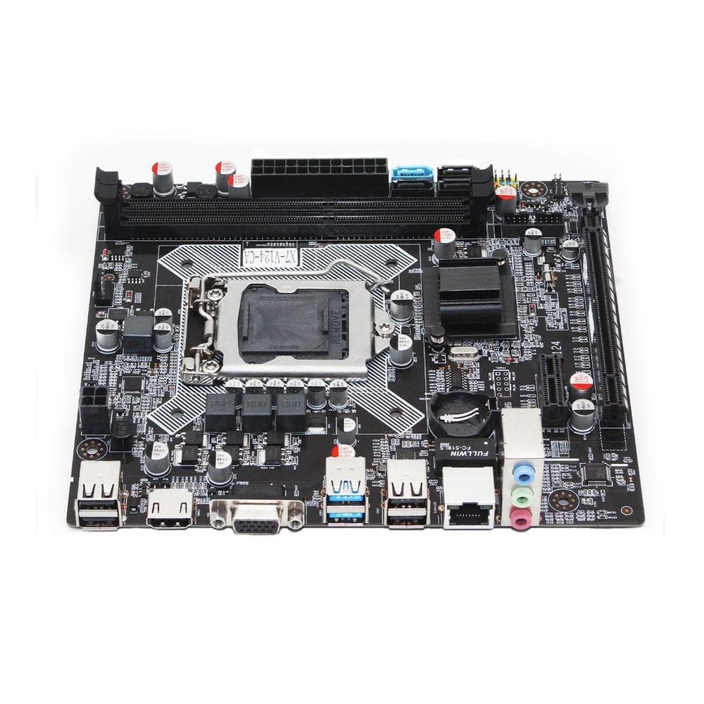 Placa-mãe PC Desktop Dual-Core Mini-ATX H61B Memória LGA115