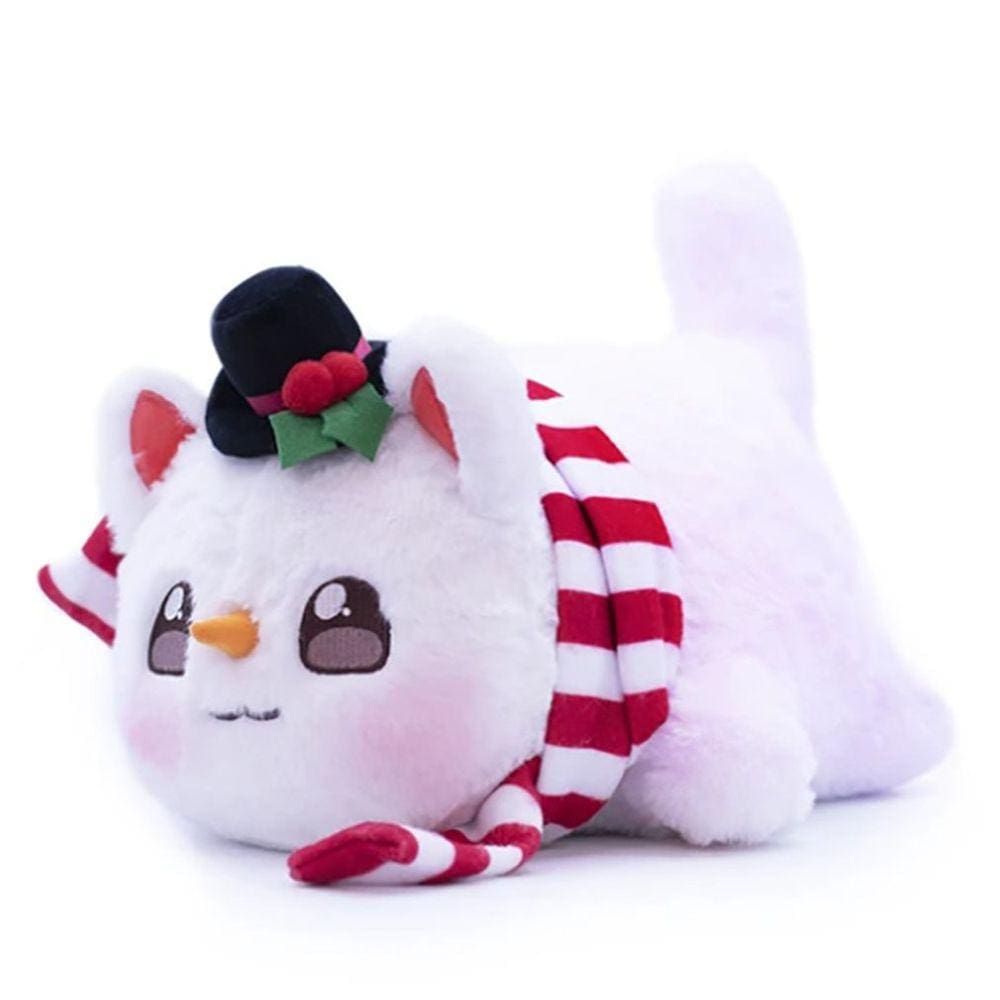 Brinquedos de pelúcia do gato, travesseiro de arremesso de animais, boneca de pelúcia, Natal
