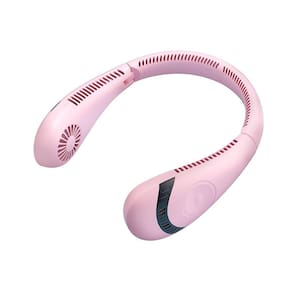 5000 mAh Ventilador Pescoço Portátil Cimento 360 Graus Resfriamento Fol